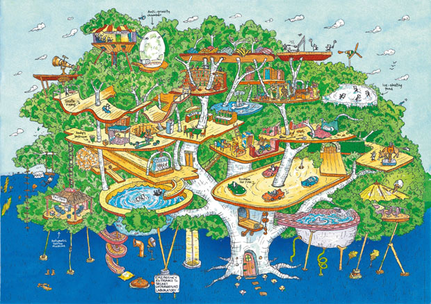 Шашаве кућице на дрвету